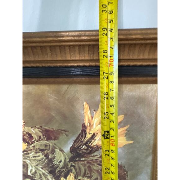 Vintage Sunflowers Painting Wall Art - Picture 7 of 9